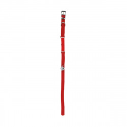 COLLIER CHAT ELASTIQUE  ROUGE