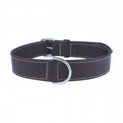 COLLIER CUIR DOUBLE MAR.35CM