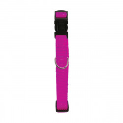 COLLIER UNI FUCHSIA 25MM