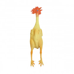 JOUET POULET LATEX 23 CM