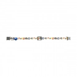 COLLIER CHAT BLANC SOURIS