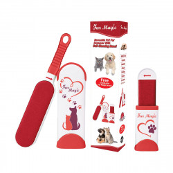 BROSSE FUR MAGIC ROUGE