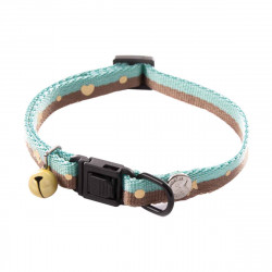 COLLIER CHAT BULLES BICOLORE