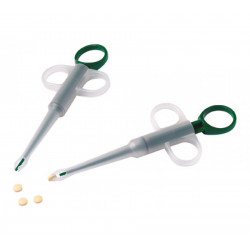 Lance pilule et liquide