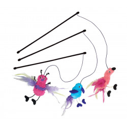 Jouet Kong Feather Teaser