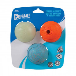 JOUET BALLE FETCH MEDLEY X3