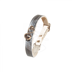 Collier chat cuir Bobby Irisé