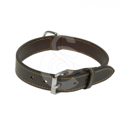 Collier cuir doublé