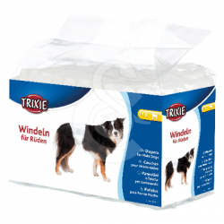 Couche jetable pour chien mâle
