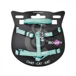 Ensemble harnaislaisse chat Bobby Safe