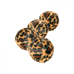 Jouet chat : balle Léopard