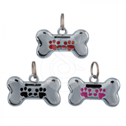 Pendentif os en métal