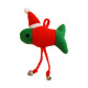 JOUET CHAT POISSON GRELOT NOEL