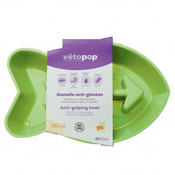 Gamelle anti-glouton Pop Poisson