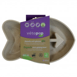 Gamelle anti-glouton Pop Poisson