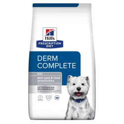 HILL'S Prescription Diet Derm Complete Mini croquettes pour petit chien