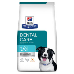 HILL'S Prescription Diet t/d croquettes pour chien au poulet