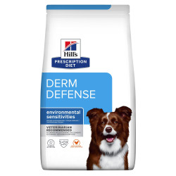 HILL'S Prescription Diet Derm Defense croquettes pour chien au poulet