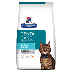 HILL'S Prescription Diet t/d Dental Poulet croquettes pour chat