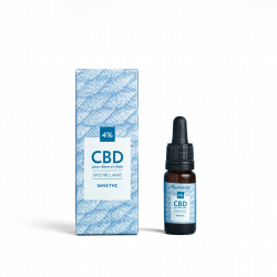 HUILE SAUMON CHANVRE CBD 4% FL. 10 ML
