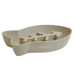 GAMELLE ANTIGLOUTON POISSON BIO CT 350ML