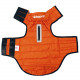 DOUDOUNE POP ORANGE GRIS TL 47CM
