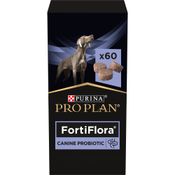 PRO PLAN Fortiflora Chien Probiotique - 60 bouchées à croquer