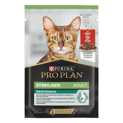 Cat Sterilised Boeuf Sauce Sachet repas