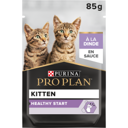 Cat kitten Dinde Sauce Sachet repas