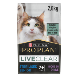 Cat Liveclear Sterilised 7 Dinde