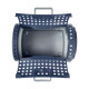 CAGE TRANSP.CABRIO BLEU 50X32X34CM
