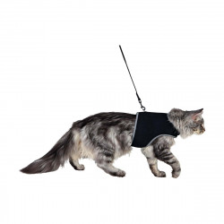 HARNAIS CHAT SOFT AVEC LAISSE