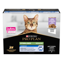 PURINA® PRO PLAN® Sterilised 7+ NutriSavourTM Mousse à la Dinde 85g