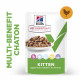Vet Essentials Chat MultiBenefit Kitten Poulet Sachet repas