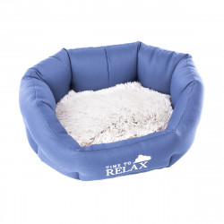 CORBEILLE IGLOO BLEU 65 CM