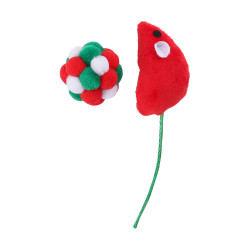 JOUET CHAT SOURIS FUNBALLE NOEL