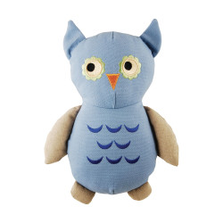 JOUET PELUCHE BIO HIBOU