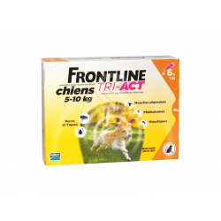 MERIAL Frontline Tri-Act S Chien de 5 à 10 kg